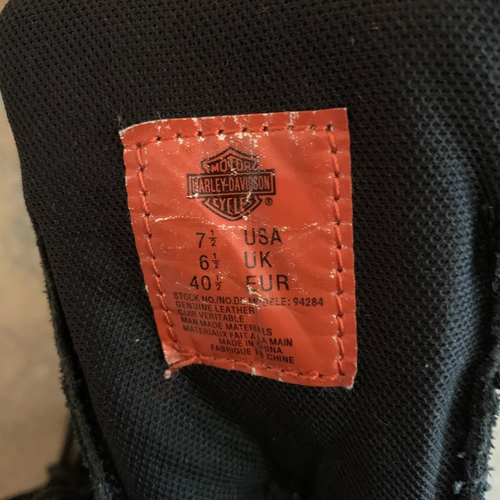Harley Davidson leather boots - Picture 5 of 6